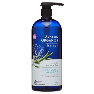 Avalon Organics, шампунь для густоты волос, комплекс с биотином группы B, 946 мл ДИСКОНТ