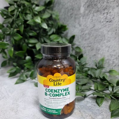 Country Life, Coenzyme B-complex, Коэнзим В-комплекс, 120капс. ДИСКОНТ