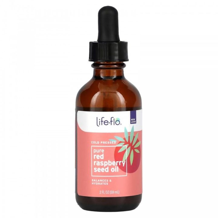 Life-flo, чистое масло семян красной малины, Red Raspberry Seed Oil, 59 мл