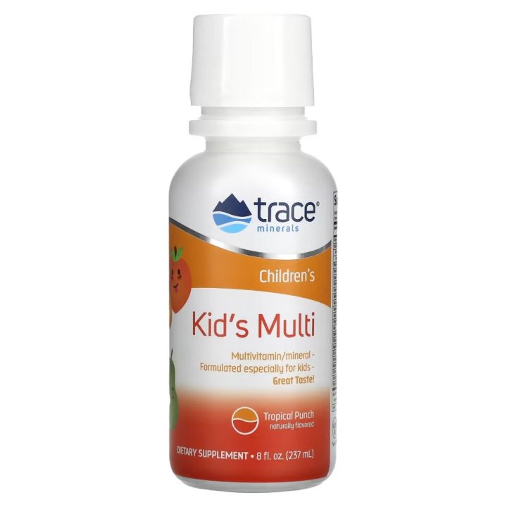 Trace Minerals, Мультивитамины для детей Kids Multi, 237 мл
