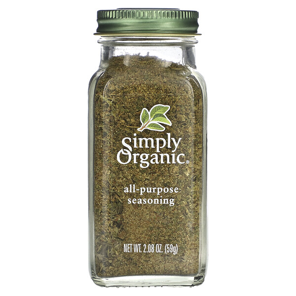 Simply Organic, All-Purpose Seasoning, Универсальная приправа, 59 г