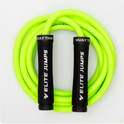 Elite Jumps, Muay Thay 3.0, тяжелая скакалка 1,5 фунта (680 г), зеленая