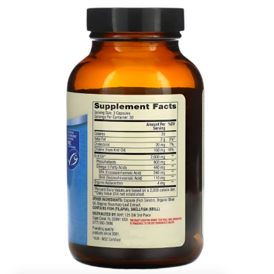 Dr. Mercola, Krill Oil, Масло антарктического криля, 90 капсул