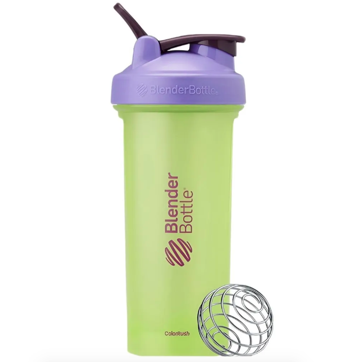 BlenderBottle, Шейкер спортивный Classic, ColorRush цвет LimeRocky, 828 мл (28oz)