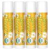 Sierra Bees, набор органических бальзамов для губ, аромат меда, 4 штуки