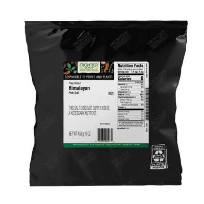 Frontier Co-Op, гималайская розовая соль мелкого помола, Pink Salt Fine Grind, 453 г