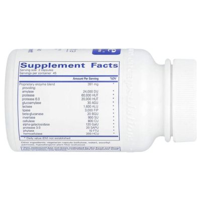 Pure Encapsulations, Пищеварительные ферменты, Digestive Enzymes Ultra, 90 капсул