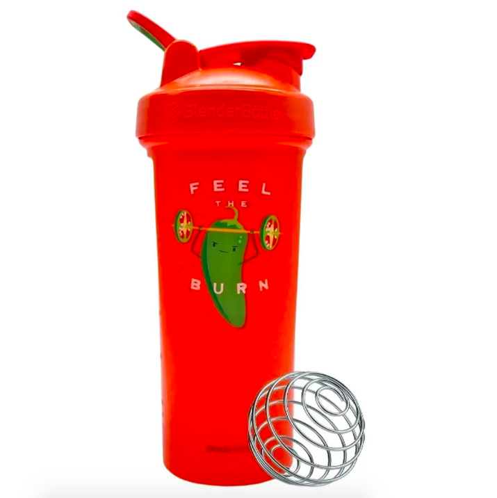 Blender Bottle, Шейкер спортивный, Foodie Shakers, цвет оранжевый, 828 мл (28 унций)