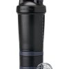 BlenderBottle, Шейкер спортивный + таблетница, Prostak, цвет Black (черный), 651 мл (22 унции)