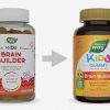 Nature's Way, Kids, Холин и витамины B для здоровья мозга, 4+, лимонад, 60 мармел