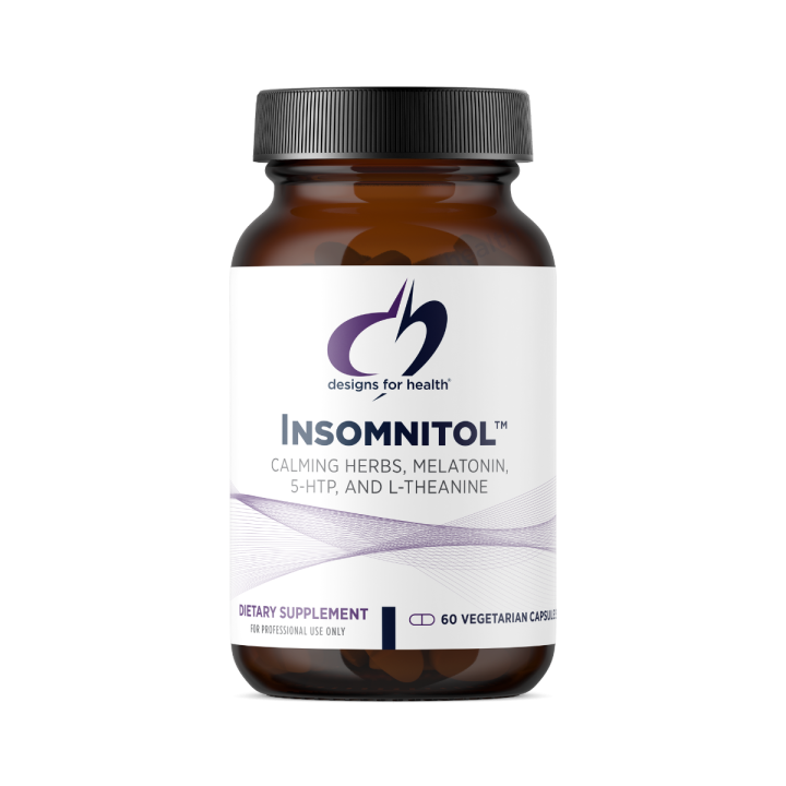 Designs for Health, Insomnitol, от бессонницы и стресса, 60 капсул