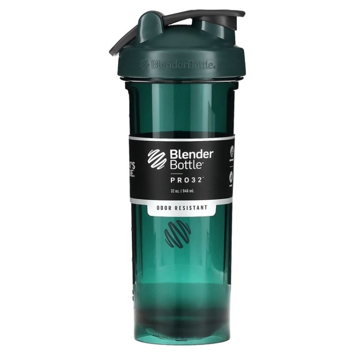 Шейкер спортивный, Blender Bottle, серия Pro32, FC Green, зеленый, 946 мл (32 унции)