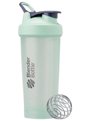 BlenderBottle, Шейкер спортивный Classic, цвет Glacier (нежно-голубой), 828 мл (28oz)