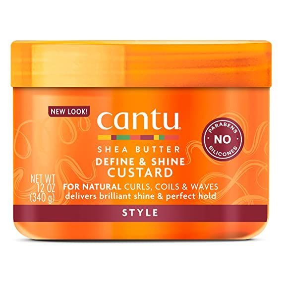 Cantu, Custard, Гель-кастард для создания натуральных кудрей и волн, 340 г