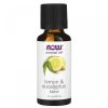 Now Foods, Lemon & Eucalyptus Blend, эфирное масло, смесь лимона и эвкалипта, 30 мл