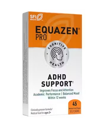SFI Health (Klaire Labs), Equazen Pro, поддержка работы мозга у детей и подростков с СДВГ, 45 конфет