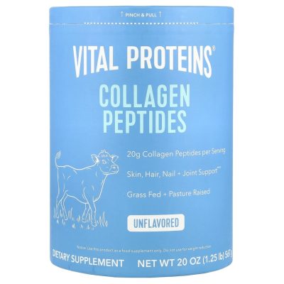 Vital Proteins, Пептиды коллагена, без добавок, 567гр - дефект упаковки
