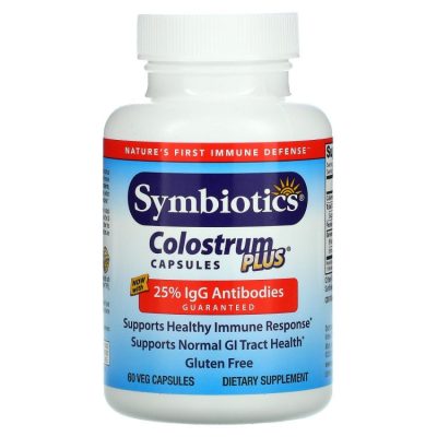 Symbiotics, Молозиво плюс, Colostrum, 60капсул