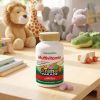 NaturesPlus, Мультивитамины для детей Animal Parade Gold, со вкусом вишни в форме животных, 120 таблеток