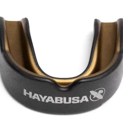 Капа Hayabusa Combat, черно-золотая