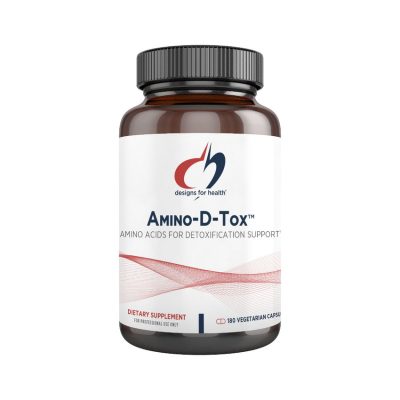 Designs for Health, Amino-D-Tox, детокс, поддержка печени, 180 капсул