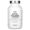Codeage, Amen, Biotin Collagen Vitamins+, биотин, коллаген и витамины, 90 растительных капсул