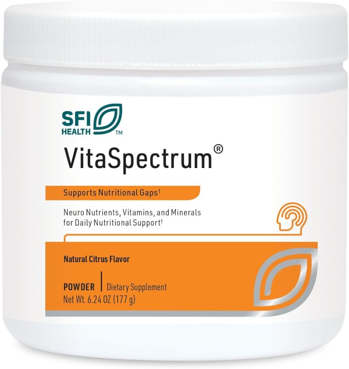 SFI Health (Klaire Labs), VitaSpectrum, Мультивитамины и минералы для детей, без железа и меди, цитрусовый вкус, 171 г