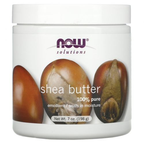 Масло ши, Shea Butter, NOW FOODS, 198г