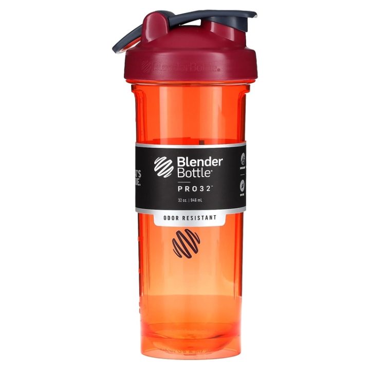 Шейкер спортивный, Blender Bottle, серия Pro32, FC Coral, коралловый, 946 мл (32 унции)