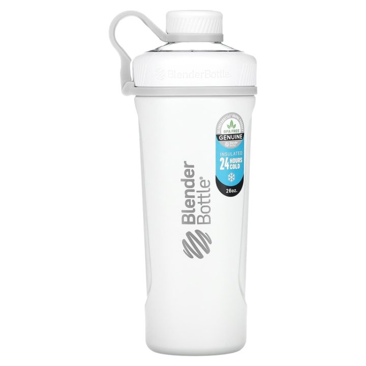 Шейкер спортивный Blender Bottle, Radian, матовый белый, 770 мл (26 унций)