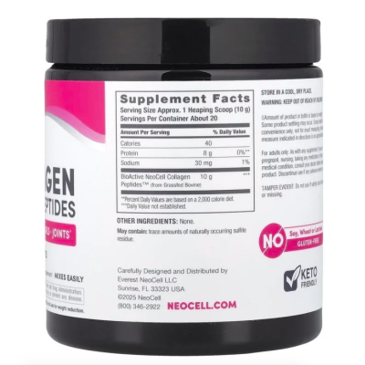 Neocell, Super Collagen Peptides, Пептиды коллагена, 200г