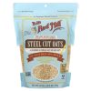 Bob's Red Mill, необработанный овес, цельное зерно, Steel Cut Oats, 680 г