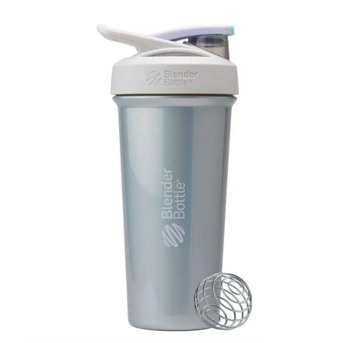 Blender Bottle, Sleek Sport, Шейкер спортивный, цвет Silver Bells, 740 мл (25 унции)