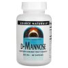 Source Naturals, D-mannose, д-манноза, для здоровья мочевыводящих путей, 500 мг, 60 капсул