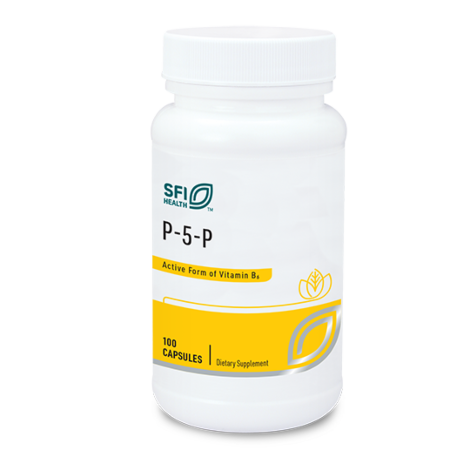 SFI Health (Klaire Labs), P-5-P, Пиридоксаль-5-фосфат (витамин B6), 100 капсул
