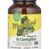 MegaFood, Balanced B Complex, сбалансированный комплекс витаминов В, 60 таблеток