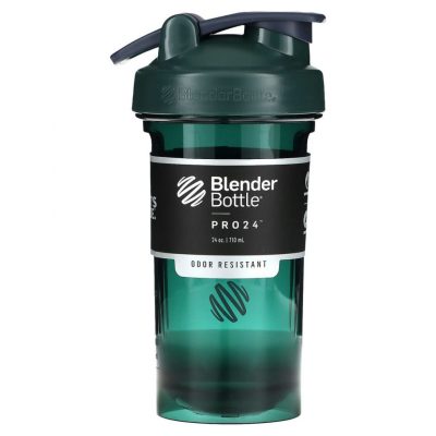 Шейкер спортивный, Blender Bottle, серия Pro24, FC Green, зеленый, 710 мл (24 унции)