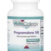 Nutricology, Pregnenolone, Прегненолон 100 мг, 60 таблеток