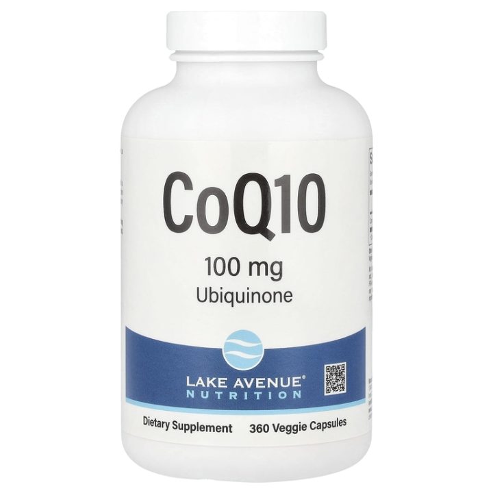 Lake Avenue Nutrition, коэнзим Q10, CoQ10, 100 мг, 360 капсул