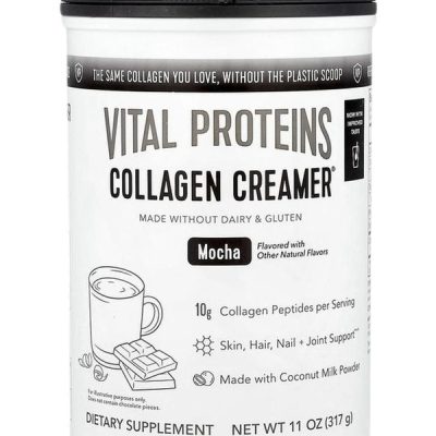 Vital Proteins, Collagen Creamer Mocha, Коллагеновые сливки, мокко, 317 г