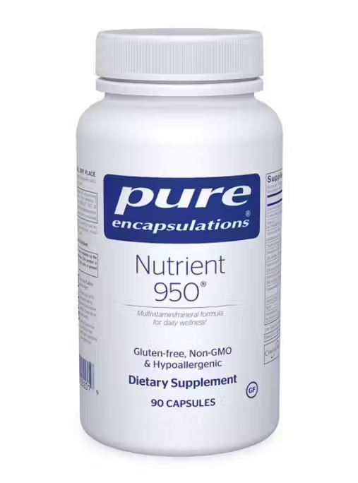 Pure Encapsulations, Nutrient 950, Мультинутриент, 90 капсул
