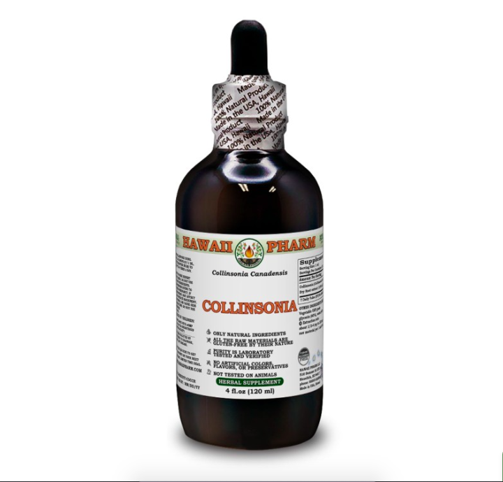 Hawaii Pharm, Collinsonia, Коллинзония, для здоровья мочевыводящих путей, 120 мл