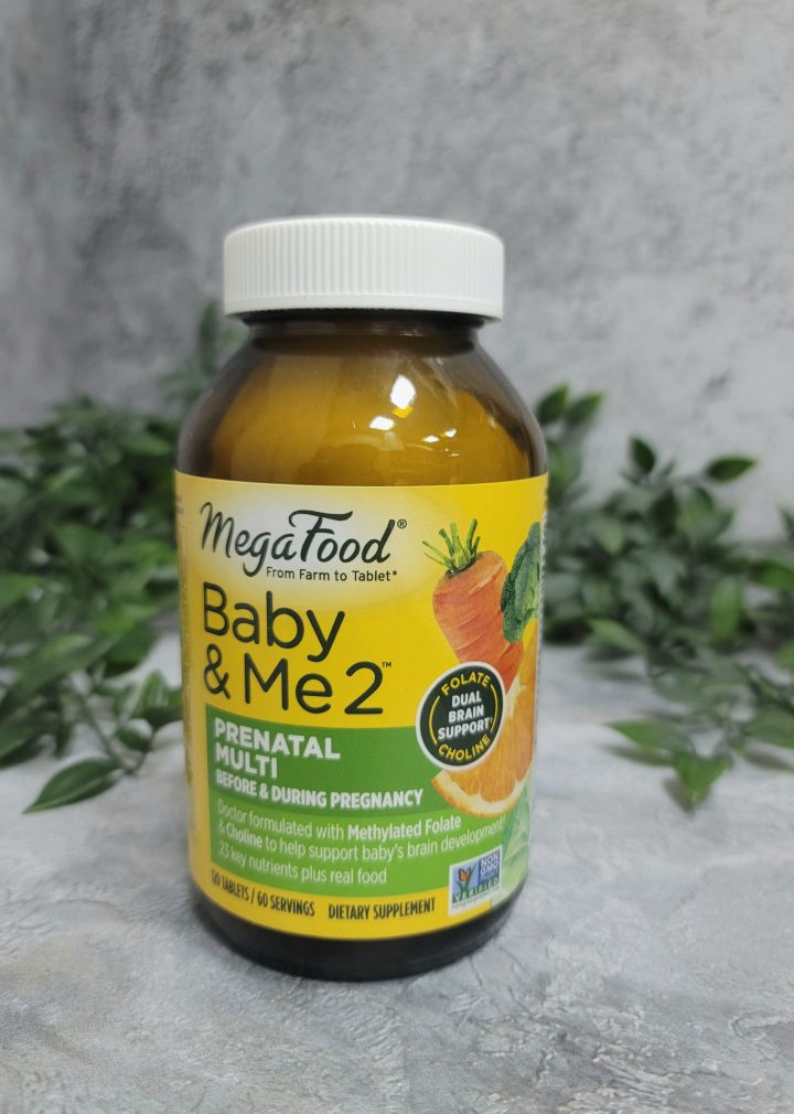 Megafood, Baby & Me 2, Prenatal Multi, мультивитамины для беременных, 120 таблеток ДИСКОНТ
