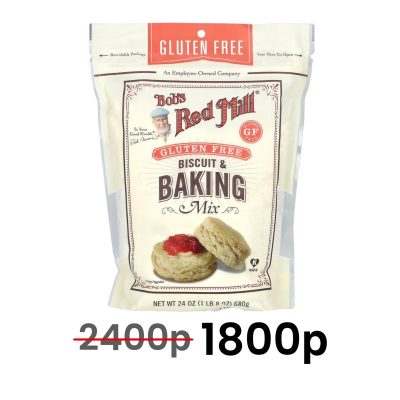 Bob's Red Mill, Смесь для печенья и выпечки, без глютена, Biscuit & Baking Mix, 680 г - до 08/26