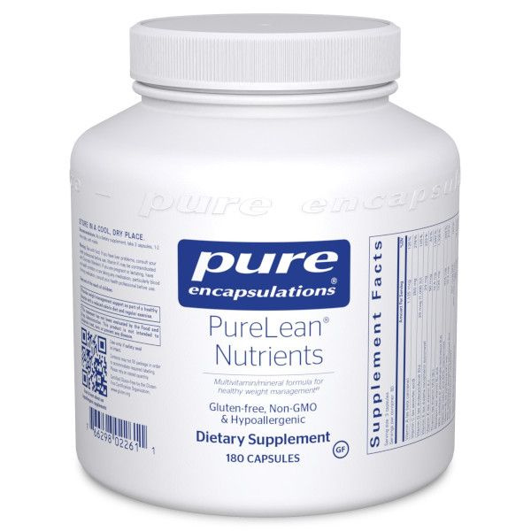 Pure Encapsulations, PureLean Nutrients, контроль веса, 180 капсул