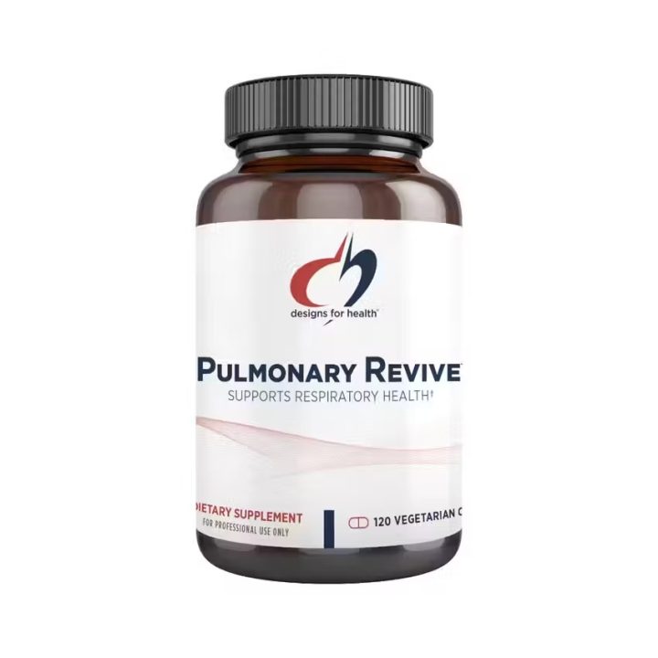 Designs for Health, Pulmonary Revive, здоровье дыхательных путей, 120 капсул