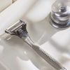 Harry's, Original Chrome Handles, Бритвенный станок+2 кассеты (5 лезвий), цвет Silver (серебристый)