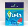 Wisdom Natural, SweetLeaf, стевия, органический подсластитель, сахарозаменитель, 70 пакетиков