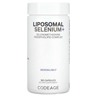 CodeAge, Липосомальный селен+, Liposomal Selenium+,180 капсул