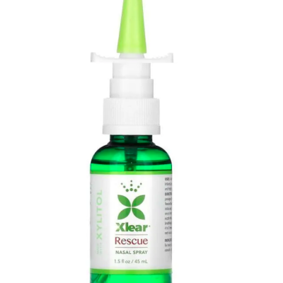 Xlear, Rescue Nasal Spray with Xylitol, спрей для носа с ксилитолом, быстрое облегчение 45 мл